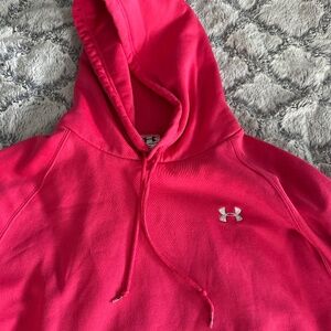 Under Armour hot pink hoodie MEDIUM